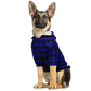 Pawfectly Preppy Argyle (All Over Print) Dog Zip-Up Hoodie