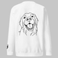 Dog Mom – Personalized Paw Edition 🐾 Unisex Premium Sweatshirt