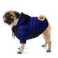 Pawfectly Preppy Argyle (All Over Print) Dog Zip-Up Hoodie