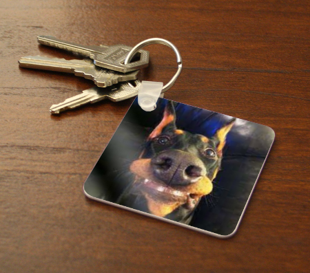 Crooked Custom Keychain